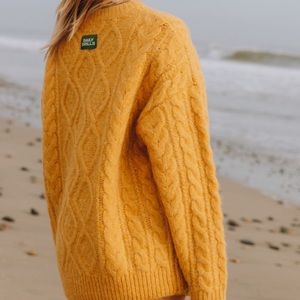 Daily drills sweater set honey gold